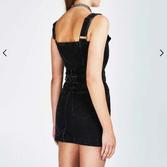 Kdubi Women's Deejay Dress Venom Black wash Size Midium - Picture 15 of 16